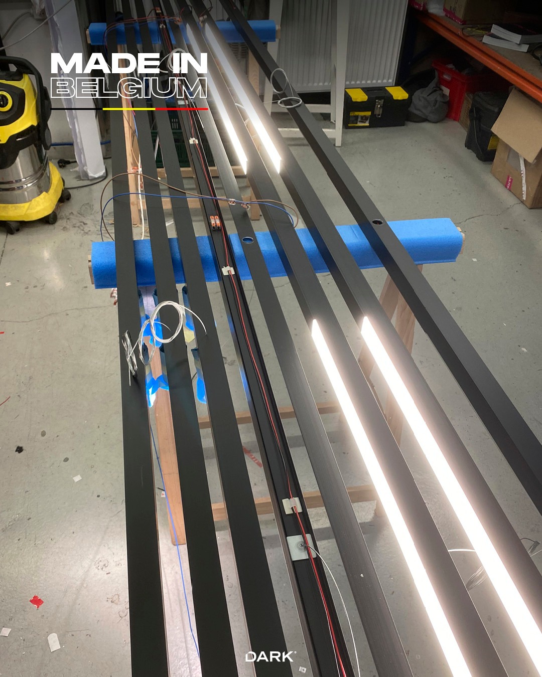 At DARK, we don’t just use profiles — 🛠️ we design and assemble our own.

From the first sketch to the final detail, every profile is custom-made to fit the project, not the other way around. No standard solutions, no copy-paste work. Just pure, tailored craftsmanship.
💡 We love custom-made projects.
Got an idea that doesn’t fit in a box?
Let’s build the right profile for it.

#DARK #CustomMade #InHouseDesign #TailorMade #WeBuildDifferent #darkbe #darklighting #interiordesign #design #designverlichting #ikkoopbelgisch #belgischmerk #belgiandesign #interieurdesign #interiordesign #productdesign #designlighting #lighting #verlichting #wealllovethedark