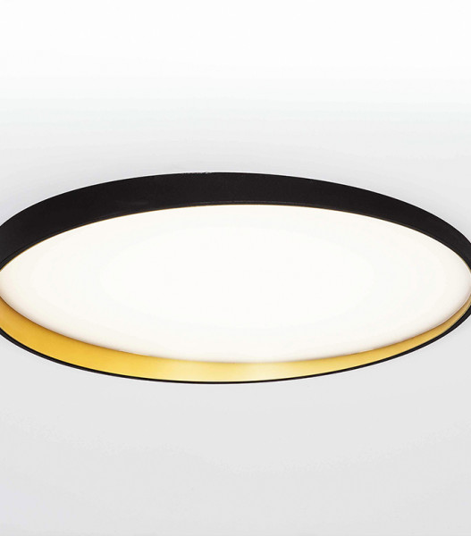 EDGAR ROUND BLACK-GOLD