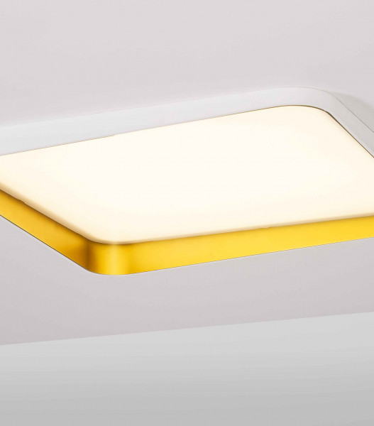 EDGAR SQUARE WHITE-GOLD