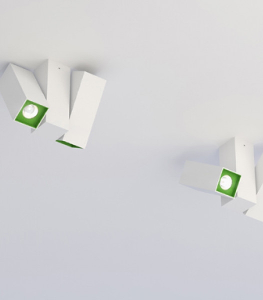 SKYLINE TWO White-Green inside